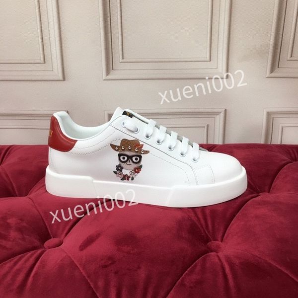 

2022 new b23 shoe designer boots transparent printing luxury leather casual shoes b22 canvas mans womans fashion 34-45 sneakers hc200901, Black