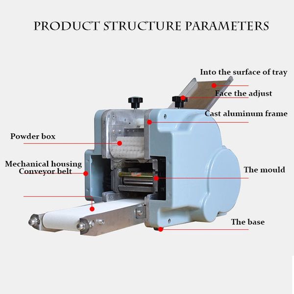 

автоматическая небольшая электрическая пельмени обертка slicer wonton rolling printing руководство главная кухня maker 110v коммерческая маш