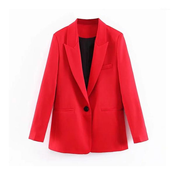 

red women elegant blazers single button slim suits jackets 2019 fashion office ladies blazer coats female feminine slim set1, White;black