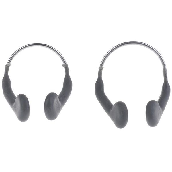 

1pc soft sile swimming nose clip durable no-skid adjustable stainless steel wire for swimming diving sports acc sqciih