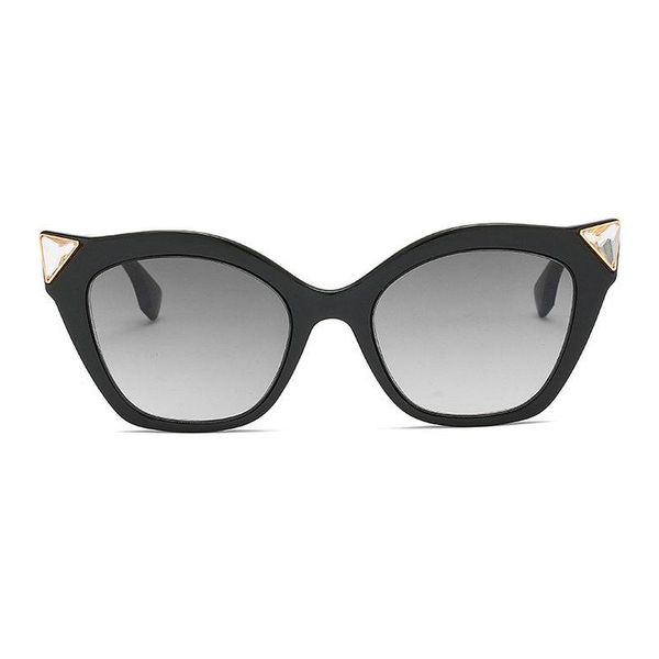 

sunglasses 2021 elegant ladies cat women brand designer italy fashion squae sun glasses female gradient eyewear shades fml, White;black