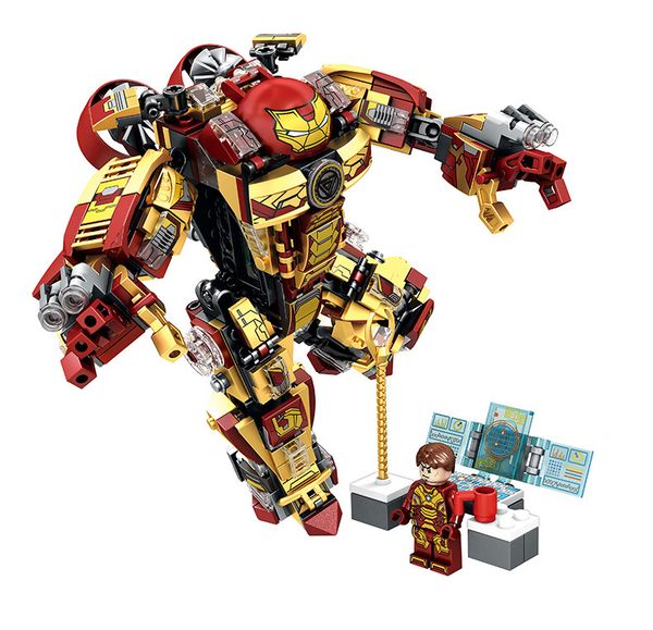 

superhero blocks toys steel superhuman blocks dual form transformation armor 2020 sell kid toys gift of the child