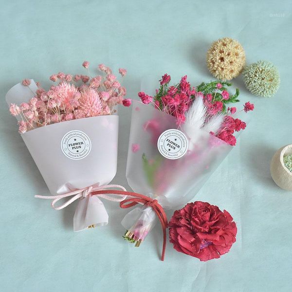 

gypsophila small bouquet gift box decoration creative dried flower gift1