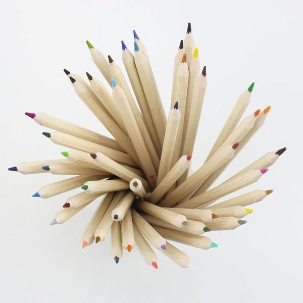 

12 18 24 36 48 цвета wood free professional стираемая пастельные карандаши эскиз чертежа colored pencil набор канцелярских принадлежностей д