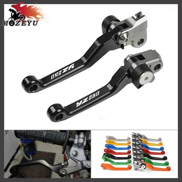 

cnc motor dirt bike flex pivot brake clutch levers motocross motorbike for yz250 yz 250 1989-1995 1994 1993 1990 19911