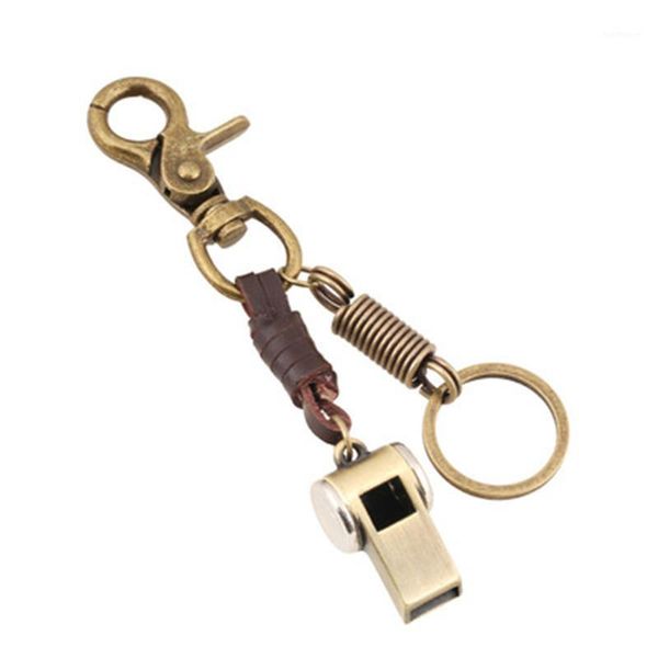 

keychain whistle high decibel stainless steel outdoor emergency survival whistle keychain p1241, Silver