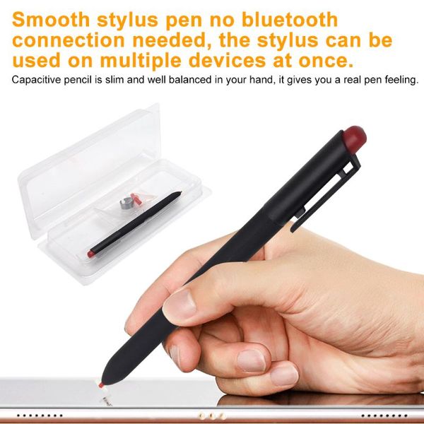 

stylus pens tablet fine point tip sketching abs portable universal writing pen touch screens drawing digital pencil for surface pro1