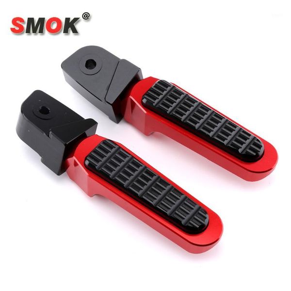 

pedals 4 color smok for forza 300 2021 cnc passenger rear sets rearset footrest foot rest pegs aluminum alloy red black gold1