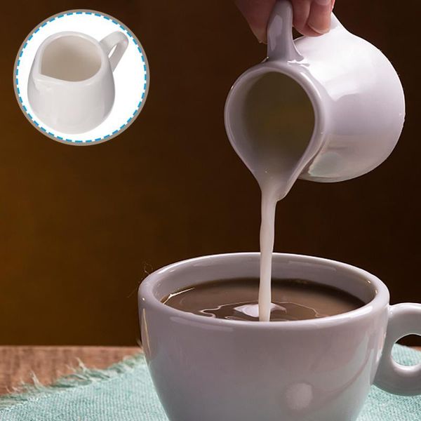 

spoons 2 pcs mini jug ceramic sauce pitcher containers