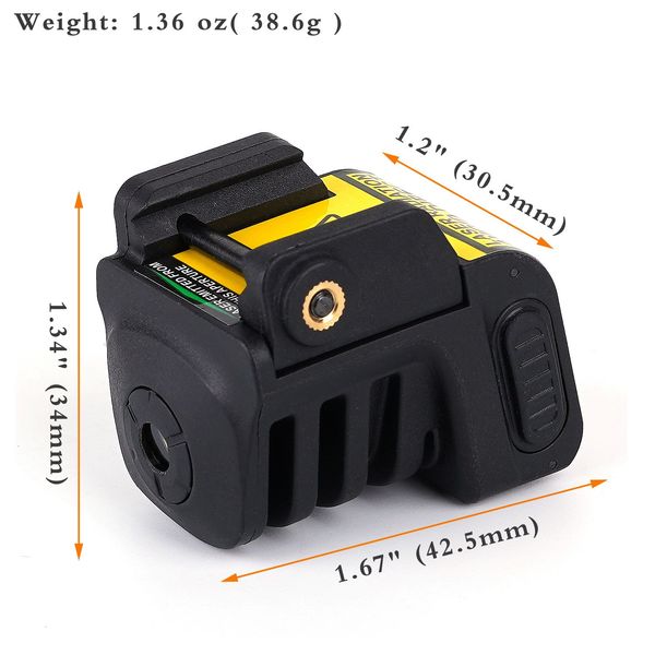 

outdoor tactical 532nm rechargeable micro green dot laser sight