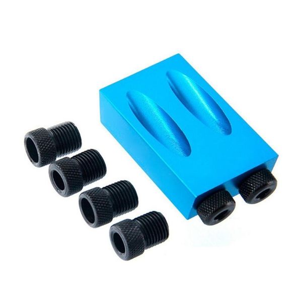 

professional hand tool sets gtbl oblique hole angle drilling locator aluminum alloy woodworkers guide wood tools punch 15 degree