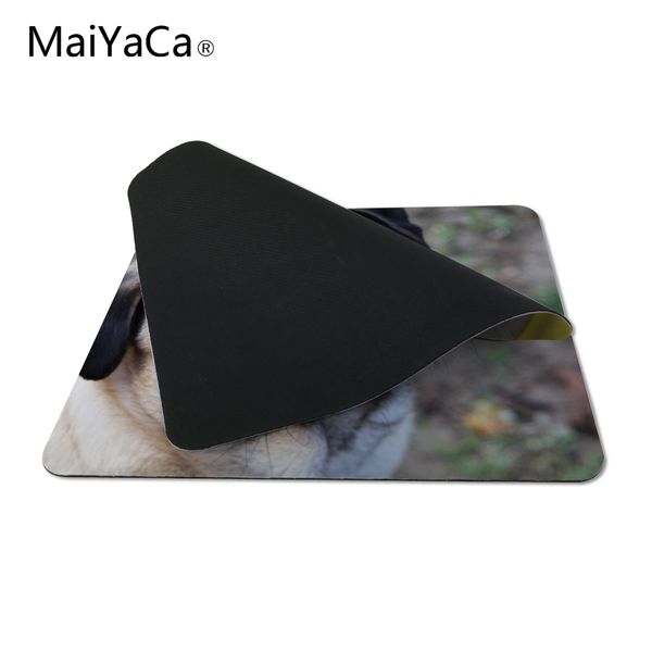 

4fds2awmaiyaca vivid pug dog new design silon anti-slip mousepad computer pad for optal me trackball mouse