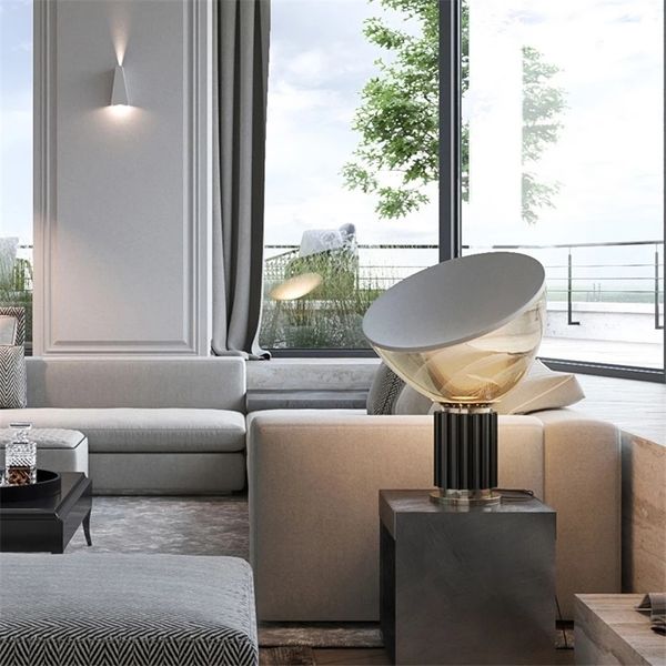 

post-modern minimalist table lamp restaurant bar single head creative personality nordic art designer marble desk lamp