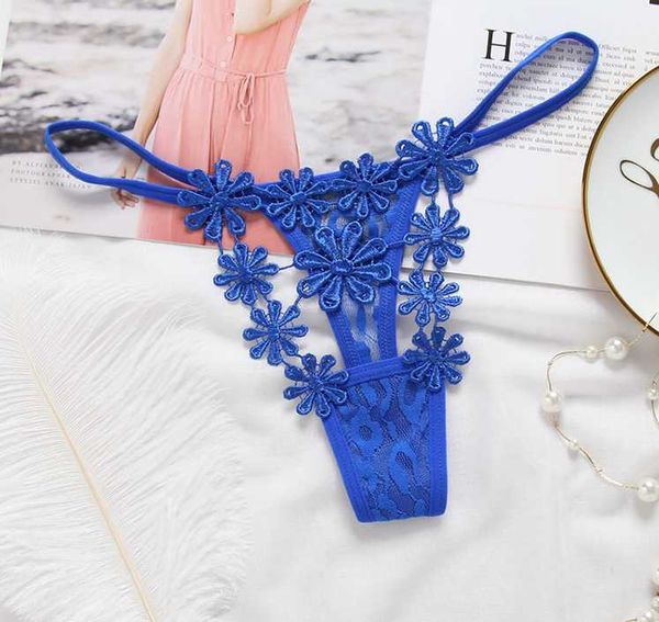 

lace transparent embroidered panties lingerie thongs women erotic underwear perspective panties g string 2020 new, Black;pink
