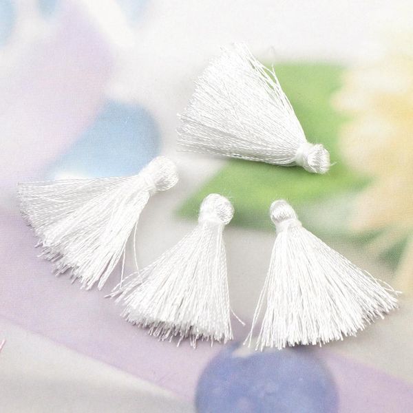 

30pcs colorful 25mm mini cotton tassels small tassels for boho jewelry making supplies bracelet earrings findings components h sqcihw
