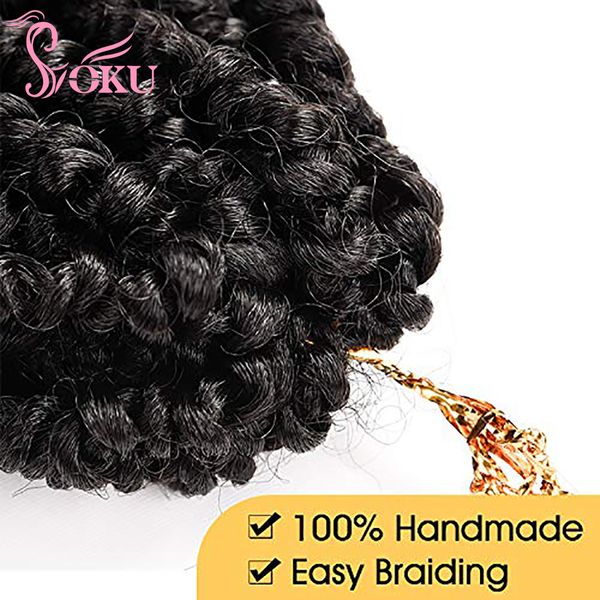 

costume accessories 18 inches / 24 inches pre-twisted passion twist crochet hair braiding extension water wave synthetic braids for afro wo, Silver