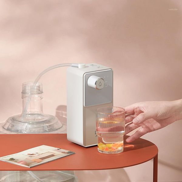 

220v portable instant water dispenser water heater instantly electric bottled heat pump safety material with child lock1