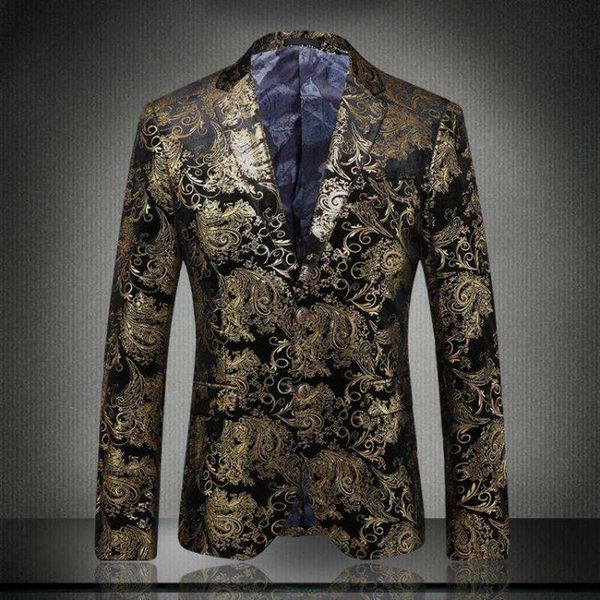 

men's two button print show suit, White;black
