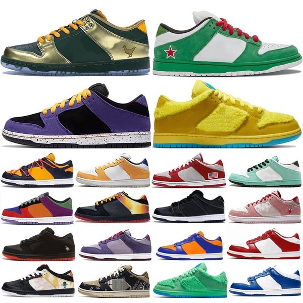 

2020 chunky dunky orange bear skateboard basketball shoes platform acg terra pigeon valentine dunk men women trainers sneakers cheap