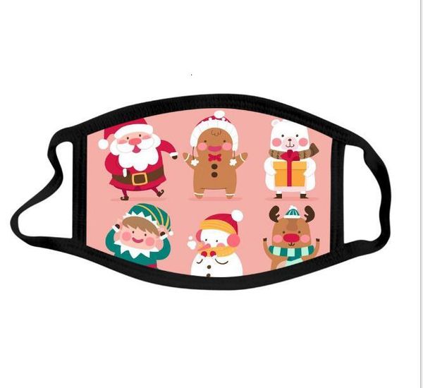 

calico anti-fog 2020 washable cotton color christmas cartoon face mask party masks fashion design facemasks