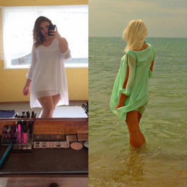 

dress summer 2021 casual plus size women clothing long sleeve chiffon vestidos beach dress loose neck dress designer clothes, Black;gray