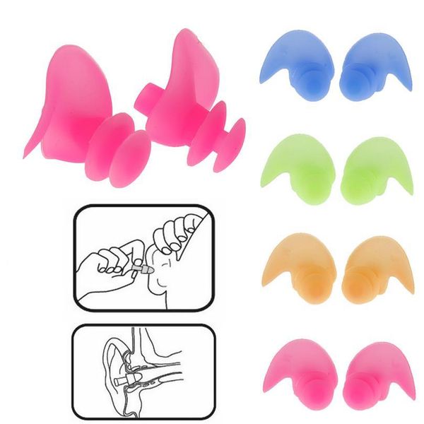 

waterproof sile swimming ear plug soft sile ears plugs swim earplugs for hearing water sports sqcmwf