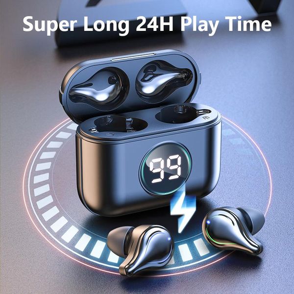 

tws wireless bluetooth headset 5.0 touch control wireless motion headset with microphone waterproof mini in-ear earplug
