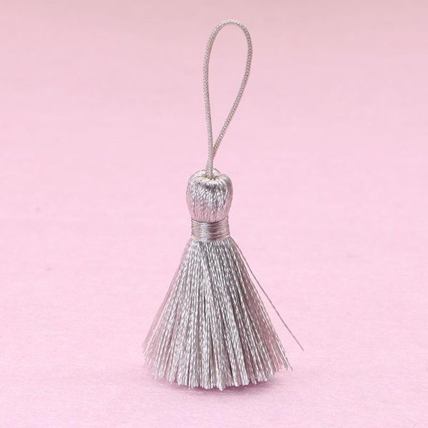 

10 30pcs mini tassel pendant jewelry curtain garments decorative accessories diy key cell phone bag fringe trim craft tassels h qylatb
