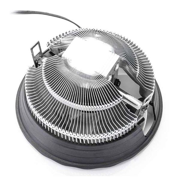 

cpu cooler radiator low noise rgb glow cooling fan for deskcomputer cooler k1ab