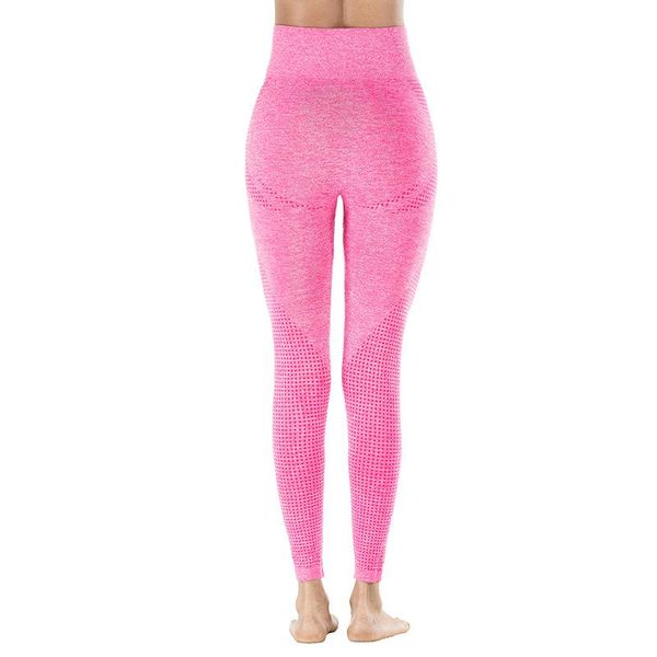 

yoga outfits seamless women legging high waist fitness pants sports leging for workout gym, White;red