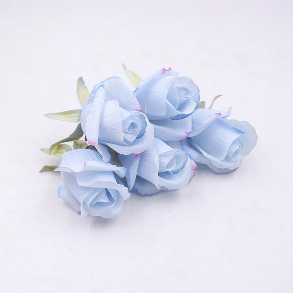 

decorative flowers & wreaths artificial tulip head 50pcs/lot 8cm for wedding car rose scrapbooking craft fake flores1