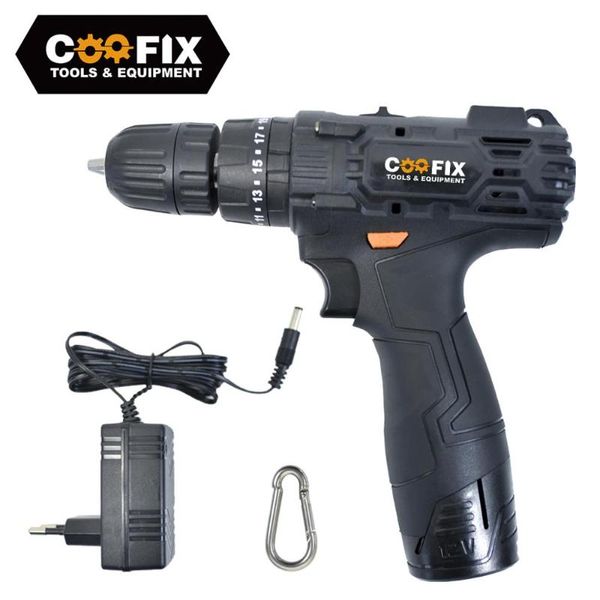 

professiona electric drills coofix 12v cordless drill screwdriver household rechargeable lithium batter power tools