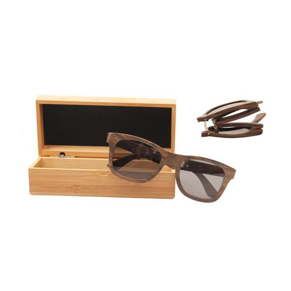 

пользовательские красочные рамки поляризованные складные деревянные бамбуковые солнцезащитные очки