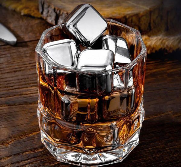 

stainless steel reusable ice cubes chilling stones for whiskey wine bar ktv supplies magic wiskey wine beer cooler i jllpkm jhhome