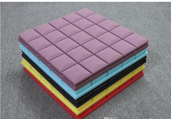 

big size 50x50cm thickness 5cm acoustic panels soundproofing studio foam treatment sound proofing excellent sound insulation bbybfrx