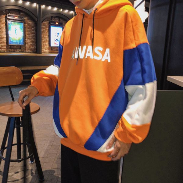 

2021 new autumn new hoodies in the reflective printed handsome male sport black jacket ax2v