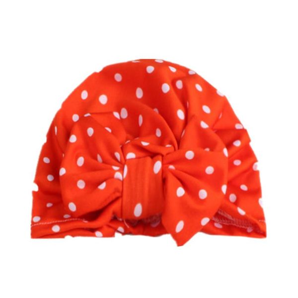 

baby hats хлопчатобумажная точка узор завязанные головы шляпы дети бабочка галстука шапочки детские шапки аксессуары для мальчиков девочек 1, Yellow