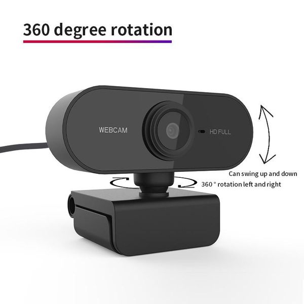 

rotatable 3.0 hd webcam 1080p camera video recording web camera with microphone, suitable for pc computer 2020