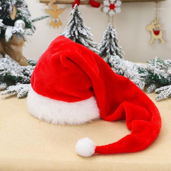 

christmas supplies christmas plush hat super long hat props1