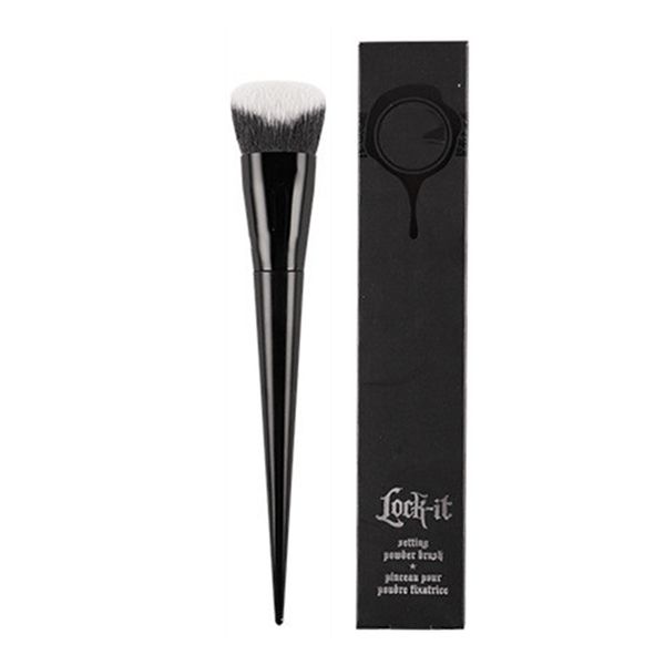 

3d lock-it edge foundation brush no.10 - black perfect foundation sculpt contour makeup brush