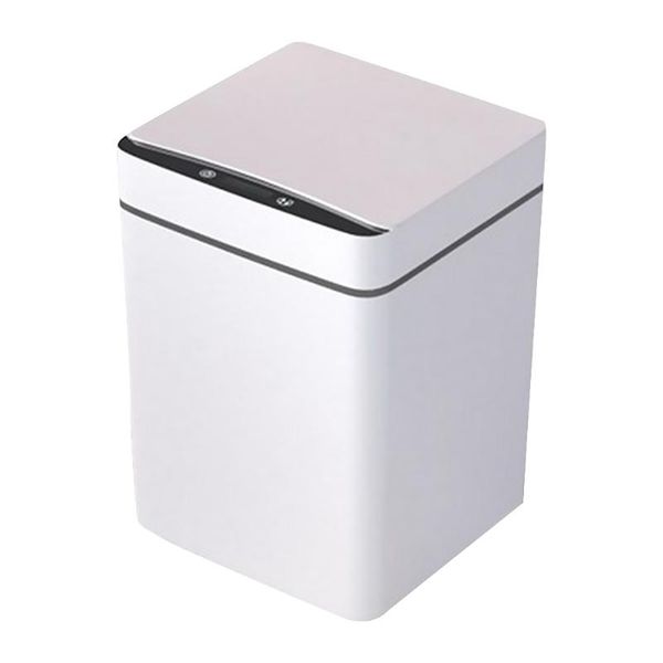 

12l home intelligent trash can automatic induction electric waste bins kick barrel battery version trash can