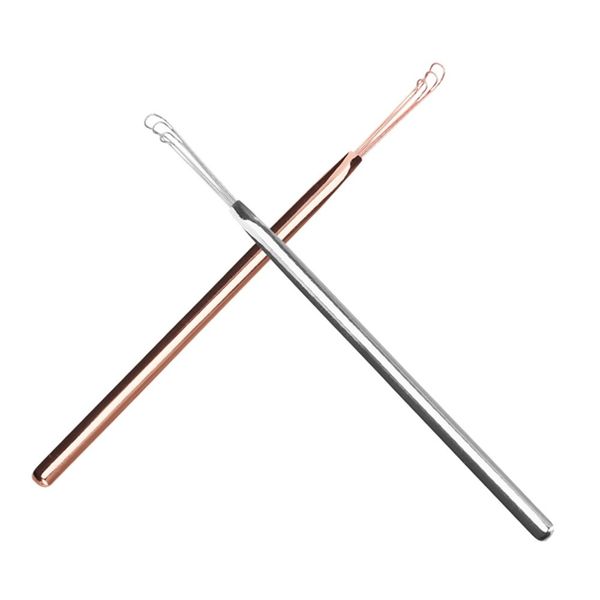 

stainless steel ear pick portable dig ear curette tools digging earpick cleaner ear spoon
