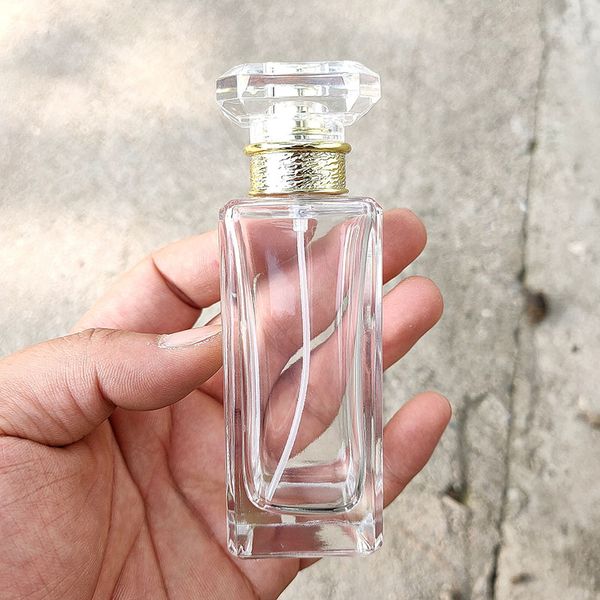 

60ml clear glass spray perfume bottle wholesale