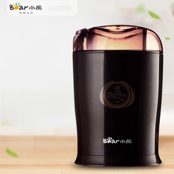 

coffee roasters bear household mini bean grinder electric automatic grinders mill kitchen dry grinding1