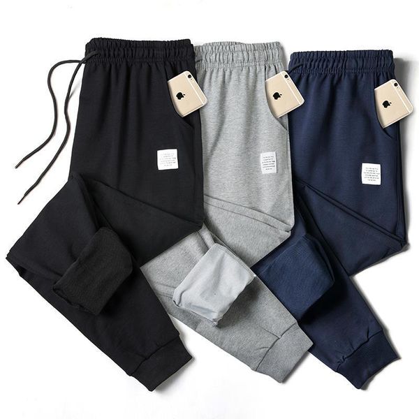

casual mens haren pants for male sweatpants hip hop trousers streetwear track joggers trousers men clothes feet harem pants 4xl, Black