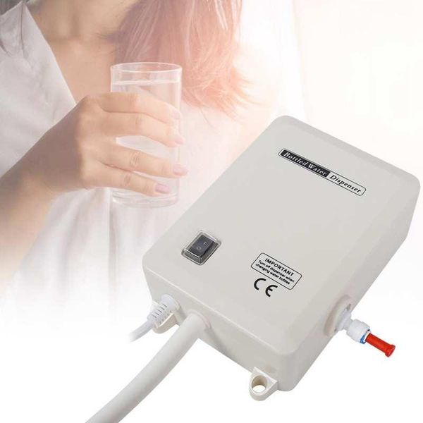 

double tube bottled water dispenser pump system for coffee brewer icemaker refrigerator 110v us