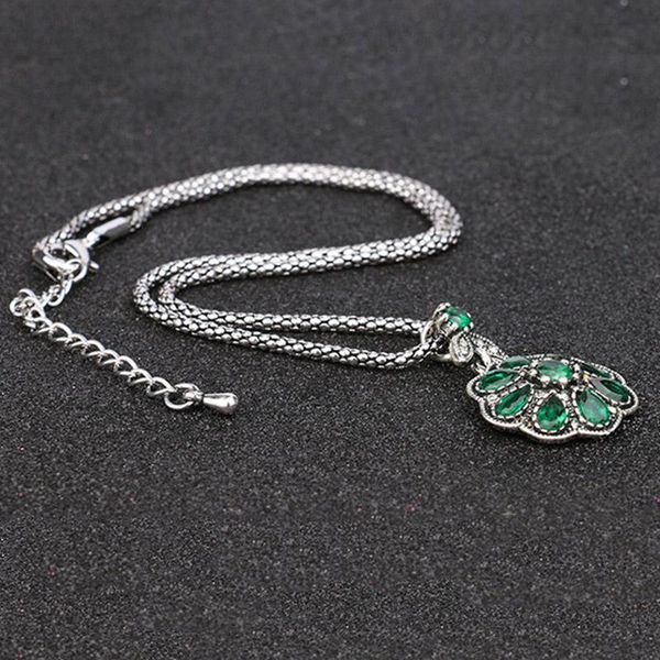 

chadestinty цвета серебра цепи ожерелье женщины круглый цветок смола подвески ожерелье vintage ювелирные изделия bijoux kolye jllqtw ffshop2, Black;white