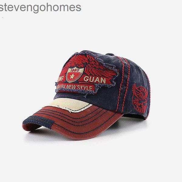 

sunshade old fashion wash baseball hat cap embroidered cap, Blue;gray