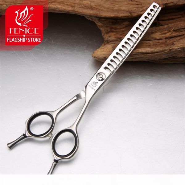 

fenice 6.5 inch high-end professional pet dog grooming scissors curved thinner scissors shears thinning rate about 75%&30%