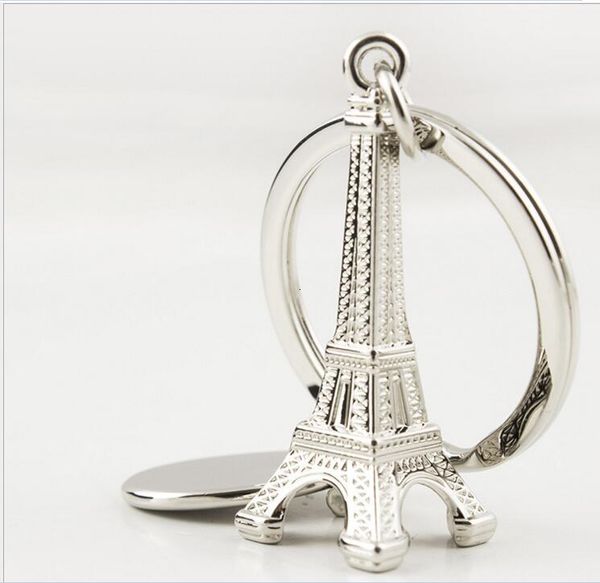 

eiffel paris tower style mini creative small gift fashion key chain a009, Silver
